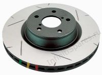 Тормозной диск задний,  4000 Series: Rear - Black Hat, Drilled & Slotted - 