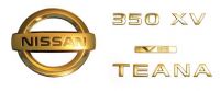 Эмблема Золотая эмблема Ниссан - 350XV - 