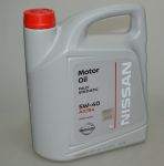 Моторное масло NISSAN 5W40 SL/CF 5L - 